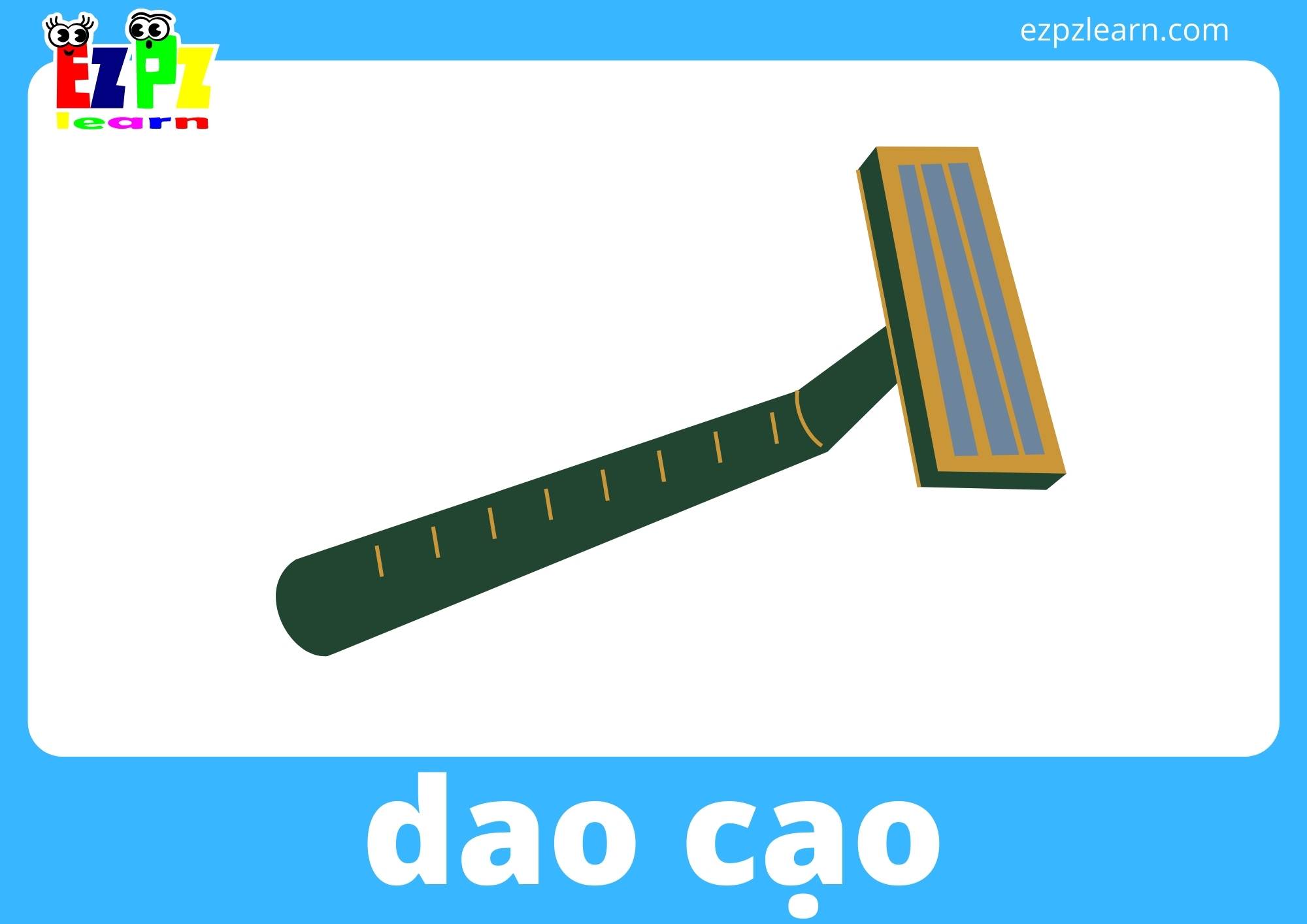 dao cạo
